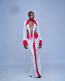 Elegant Two-Piece Skirt Suit